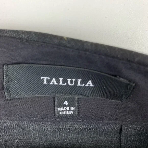 Aritzia Talula Black Skort size 4 - Picture 4 of 10